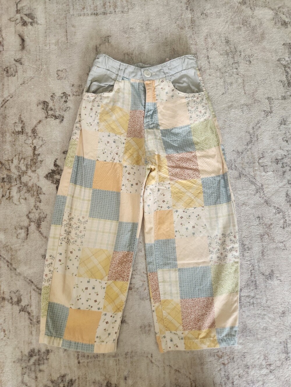 Zara Patchwork Pants